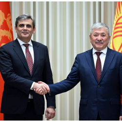 Касымалиев Черногориянын тышкы иштер министри Эрвин Ибрагимович менен жолугушту