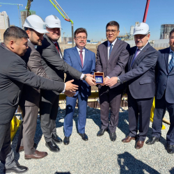 В Бишкеке дан старт новому этапу строительства совместной российско-кыргызской школы