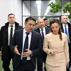 Торага Жогорку Кенеша Марлен Маматалиев с официальным визитом прибыл в Россию