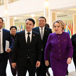 Марлен Маматалиев Валентина Матвиенко менен жолугушту