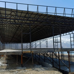 Бишкек-Ош жолунда мыйзамсыз курулуп жаткан объект аныкталды