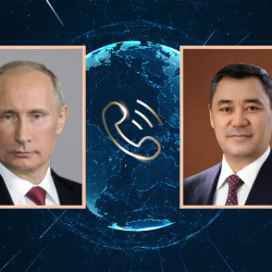 Садыр Жапаров Путин менен телефон аркылуу сүйлөшүштү