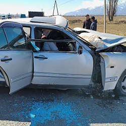 Ысык-Көлдө үрөй учурган ири жол кырсык 6 адамдын өмүрүн алды