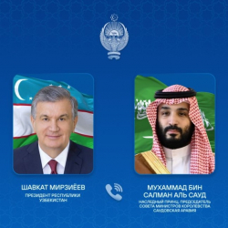 Президент Узбекистана обсудил с наследным принцем Саудовской Аравии обострение ситуации на Ближнем Востоке