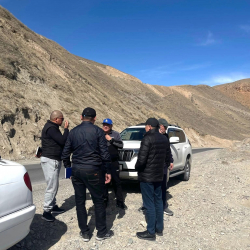 Нарын-Баетов-Макмал унаа жолун оңдоого даярдык башталды