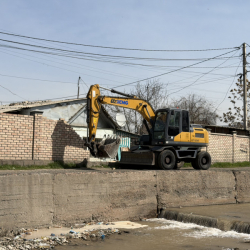 Ала-Арча дарыясынын жээгиндеги объектилер демонтаждалды
