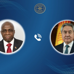 Министр Жээнбек Кулубаев Анголанын Тышкы иштер министри Тете Антониу менен телефондо сүйлөштү