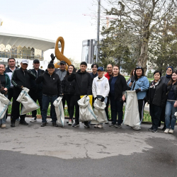 БШКнын кызматкерлери кезектеги ишембиликке катышты