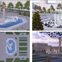 Филармониянын алдындагы фонтандарды демонтаждоо иштери башталды