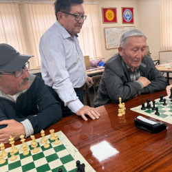 Кыргыз геология кызматында Геологдор күнүнө карата шахмат боюнча турнир өттү