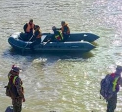 Нарын дарыясына дагы бир  бала түшүп кетти