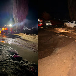 Жумгал районунда сел жүрдү