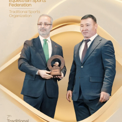 Урмат Асанбаев Түркияда өткөн VIII Этноспорт форумуна катышты