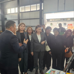 Эл өкүлдөрү «Учкун» ачык акционердик коомунун ишмердиги менен таанышты