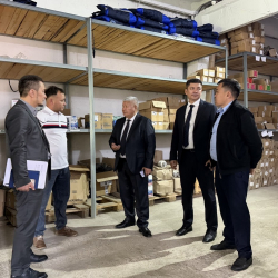 Энергетика министри Сокулуктагы энергетиктердин окуу-машыгуу полигонун текшерди