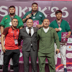 Чемпионат Азии по борьбе на поясах алыш: вольный стиль — в копилке Кыргызстана 12 медалей