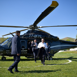 Президент Оштогу парктарды жана стадионду реконструкциялоо долбоорлору менен таанышты