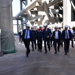 На ТЭЦ Бишкека прошло заседание коллегии по итогам отопительного сезона