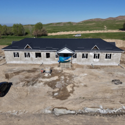 Талас: Кара-Арча айылында жаңы бала бакча салынууда