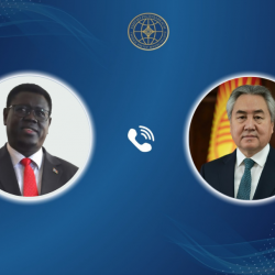 Cостоялся телефонный разговор Министра Жээнбека Кулубаева с Министром иностранных дел и международного сотрудничества Южного Судана Мондеем Семайя Кумбой