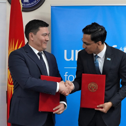 Министерство природных ресурсов и ЮНИСЕФ подписали первую Совместную программу сотрудничества