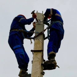 В Баткене установлено 636 железобетонных опор