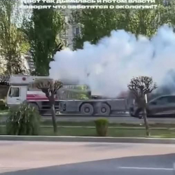 Экология превыше всего: в Бишкеке приняты меры в отношении владельца сильно дымящей техники