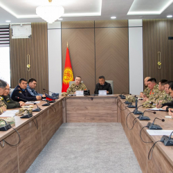 «Коопсуздук-2026» машыгуусуна даярдык боюнча жумушчу кеңешме өттү