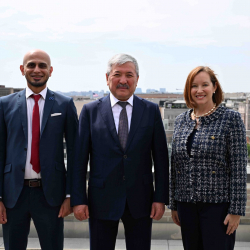 Касымалиев Meta жетекчилиги менен санариптик коопсуздук жана өнөктөштүктү талкуулады