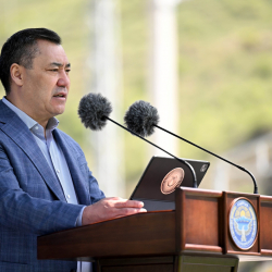 Садыр Жапаров: “Чакан ГЭСтер – Кыргызстандын энергетика саясатынын стратегиялык маанилүү багыттарынын бири”