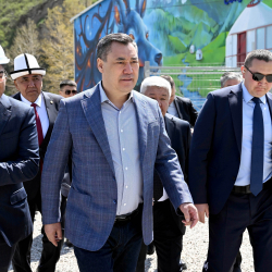 Президент Садыр Жапаров: «Малые ГЭС являются одним из стратегически важных направлений энергетической политики Кыргызстана»