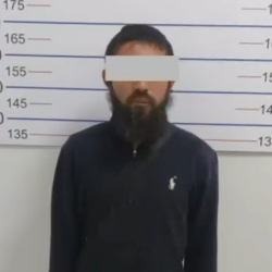 Бишкекте айдоочу жол инспекторун сүзүп, бутун сындырды