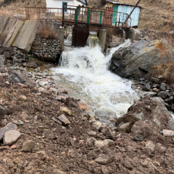 При строительстве ГЭС в Кеминском районе выявлены экологические нарушения