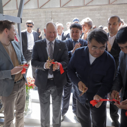 Ош шаарында жаңы кондитердик цех ачылып, 100 жумуш орду түзүлдү