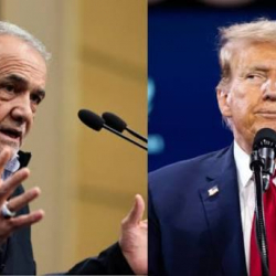 Пезешкиан Трампты сынга алды