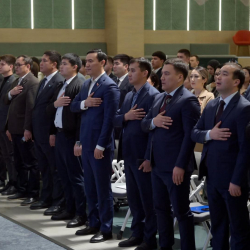 Медербек Алиев Жаштар парламентинин 15 жылдыгына арналган иш-чарага катышты