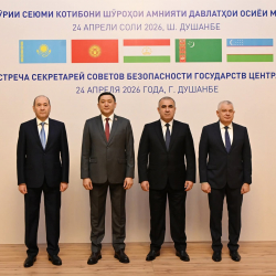 Адилет Орозбеков Борбордук Азия өлкөлөрүнүн коопсуздук кеңештеринин катчыларынын Үчүнчү жолугушуусуна катышты