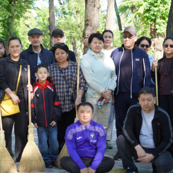 Жогорку соттун Аппарат кызматкерлери ишембиликке катышты