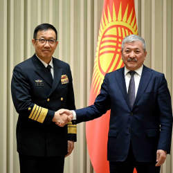 Касымалиев Кытайдын Коргоо министри Дун Цзюнь менен жолукту