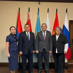 Москвада ЕАЭК жыйынына министрдин орун басары Рустам Балтабаев катышты