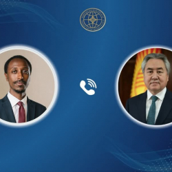 Жээнбек Кулубаев Эфиопиянын Тышкы иштер министри Гедион Тимотевос менен телефондо сүйлөштү