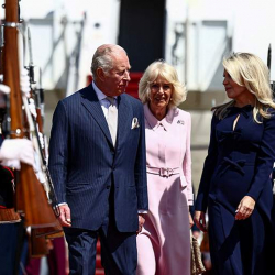 Улуу Британиянын падышасы төрт күндүк сапар менен АКШга келди