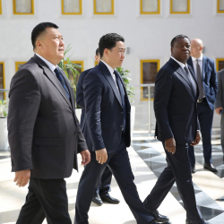 Того Министрлер Кеңешинин Төрагасы Улуттук банктын иши менен таанышты