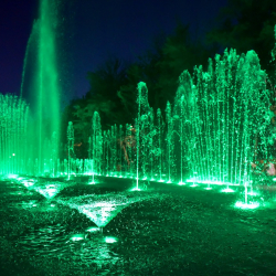 Борбор калаада эки жаңыланган фонтан пайдаланууга берилди