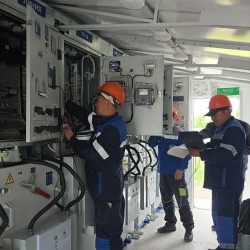 Избаскент көмөк чордонунда эски жабдуулар заманбап системага алмаштырылды