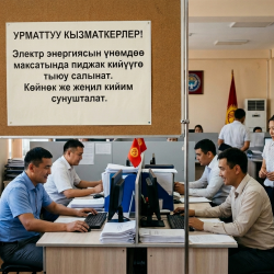 Электр энергияны үнөмдөө үчүн мамлекеттик кызматкерлер эми пиджак кийбеши керек
