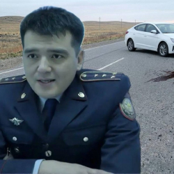 Казакстанда полиция кызматкери аялын машина менен сүзүп өлтүрдү