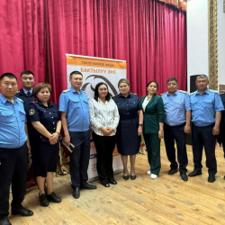 МВД: В городе Балыкчы проведён форум «Зомбулуксуз келечек» и профилактические встречи с населением