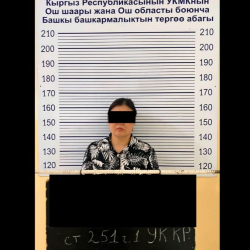 УКМК: Ош шаардык төрөт үйүнүн башчысы кармалды