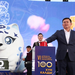 Улан Маматканов дүйнөлүк көчмөндөр оюндарына карата 100 күндүк артка санакка старт берди